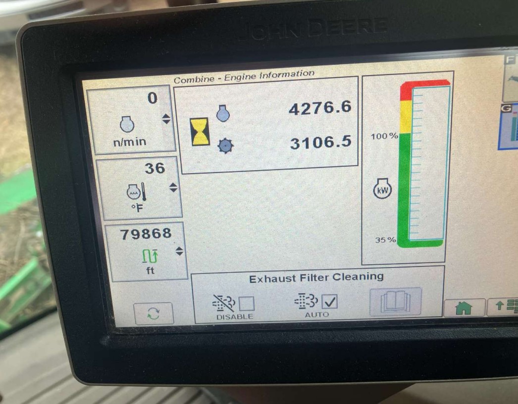 2012 John Deere s670 Combine - Image 4