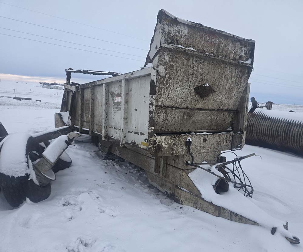 2012 Kuhn Knight Pro PSC161 Dry Manure Spreader