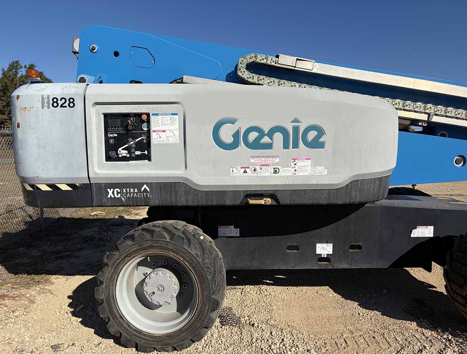USED 2018 Genie S80XC Boom Lift