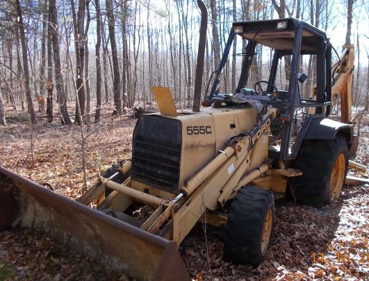 1992 Ford New Holland 555C Backhoe