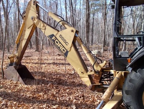 1992 Ford New Holland 555C Backhoe - Image 33