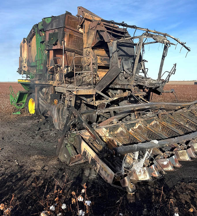 2018 John Deere CS690 Cotton Stripper