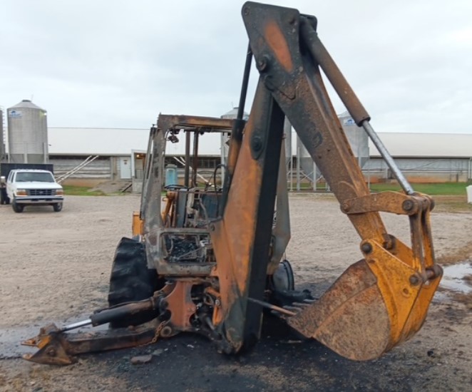1995 John Deere 310 Backhoe - Image 2