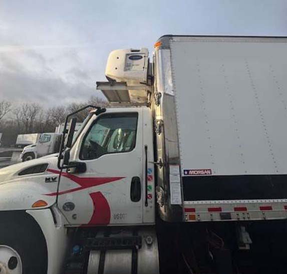 2020 International MV607 Reefer Box Truck - Image 2