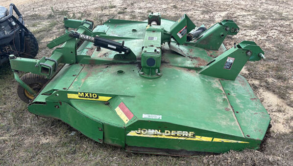 [Auction]: 2010 John Deere MX10 Rotary Mower | Alabama | damaged | CAG