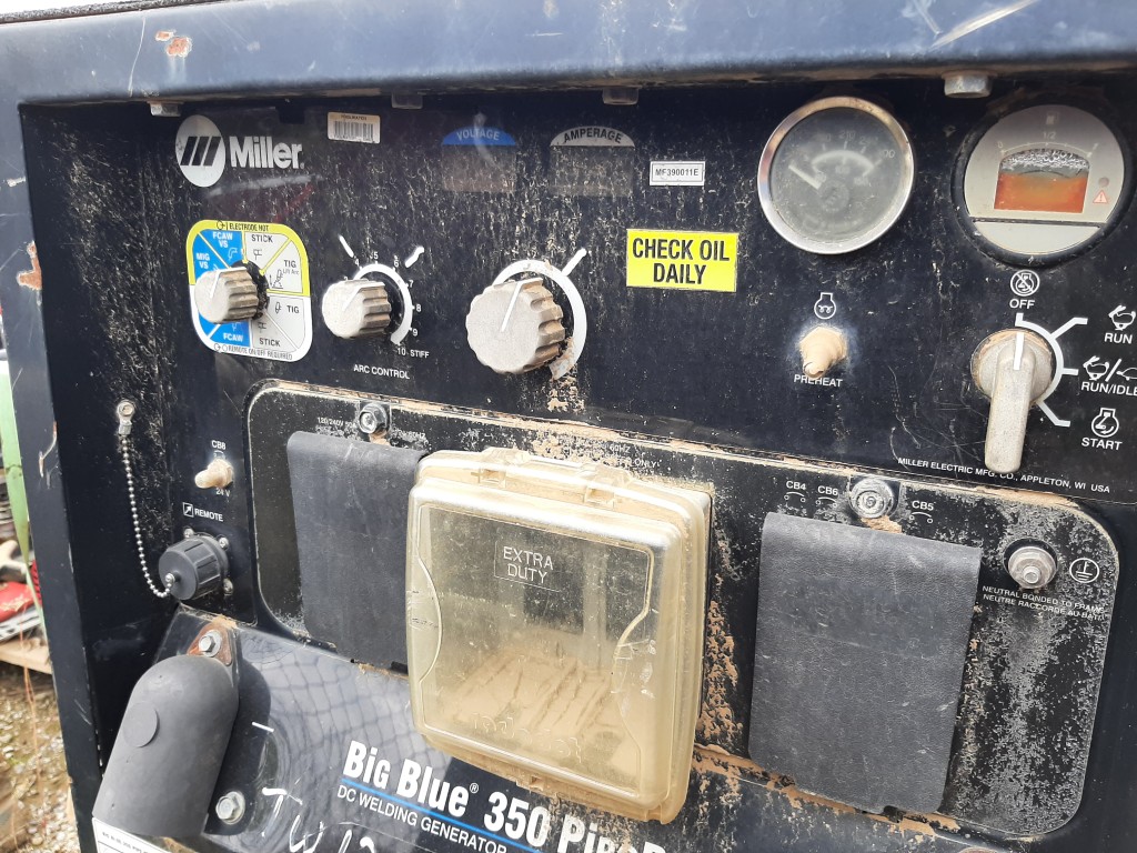 2015 Miller Big Blue 350 PipePro Welding Generators - Image 25