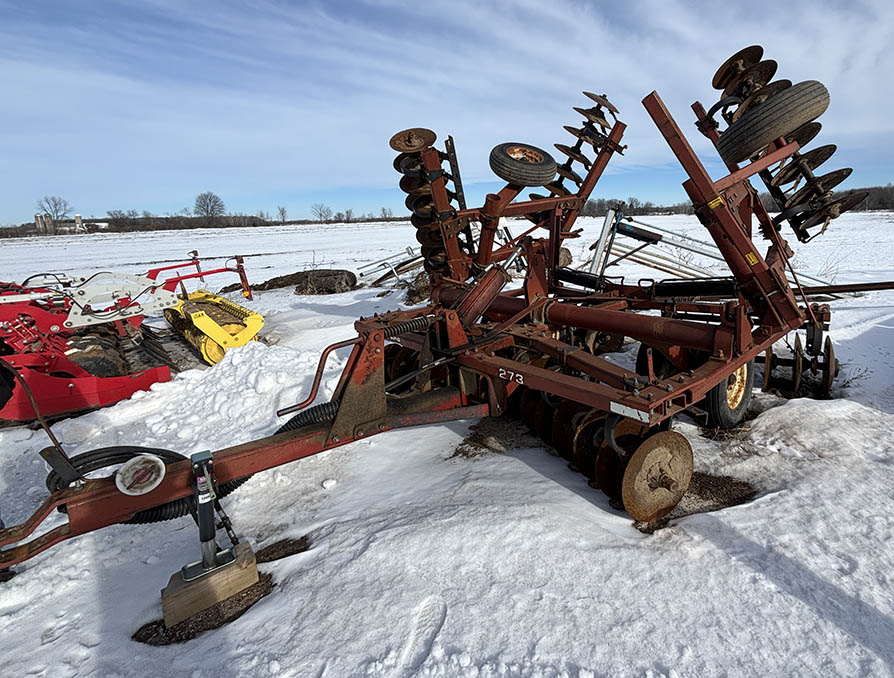 White Offset 270 Disc Harrow - Image 2