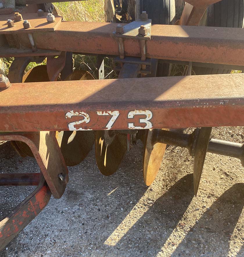 White Offset 270 Disc Harrow - Image 4