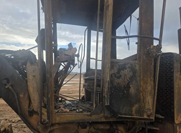 1988 John Deere 672B Motor Grader - Image 9