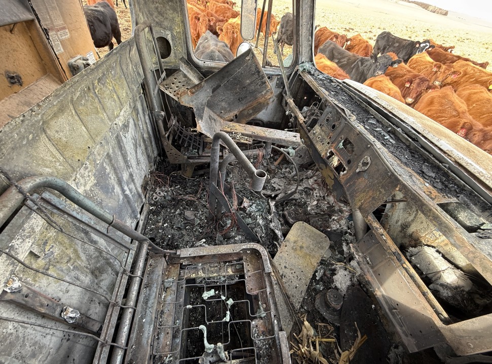 1993 International 7100 Feed Truck - Image 4