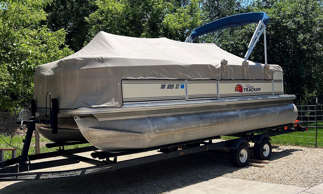 2008 Sun Tracker WS 1229 XZ Pontoon Boat - Image 3