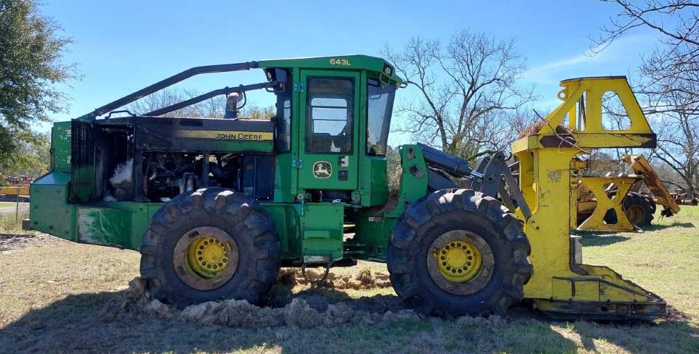 2016 John Deere 643L Feller Buncher - Image 4
