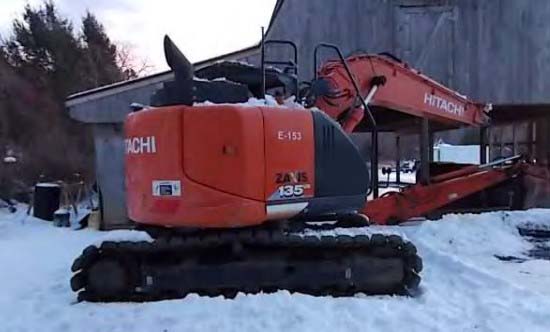 2018 Hitachi ZX135US-6 Excavator