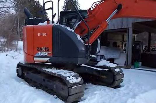 2018 Hitachi ZX135US-6 Excavator - Image 4