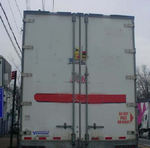 2018 Vanguard Dry Van Trailer