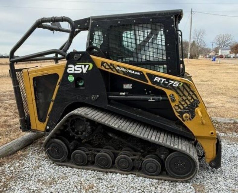 [Auction]: 2019 ASV RT75 Skid Steer | est 277 engine hours miles ...