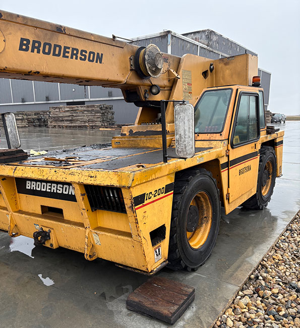 2011 Broderson IC-200 3G Carry Deck Crane