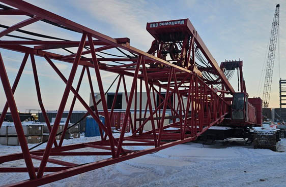 1996 Manitowoc 888 Series II Crane - Image 3