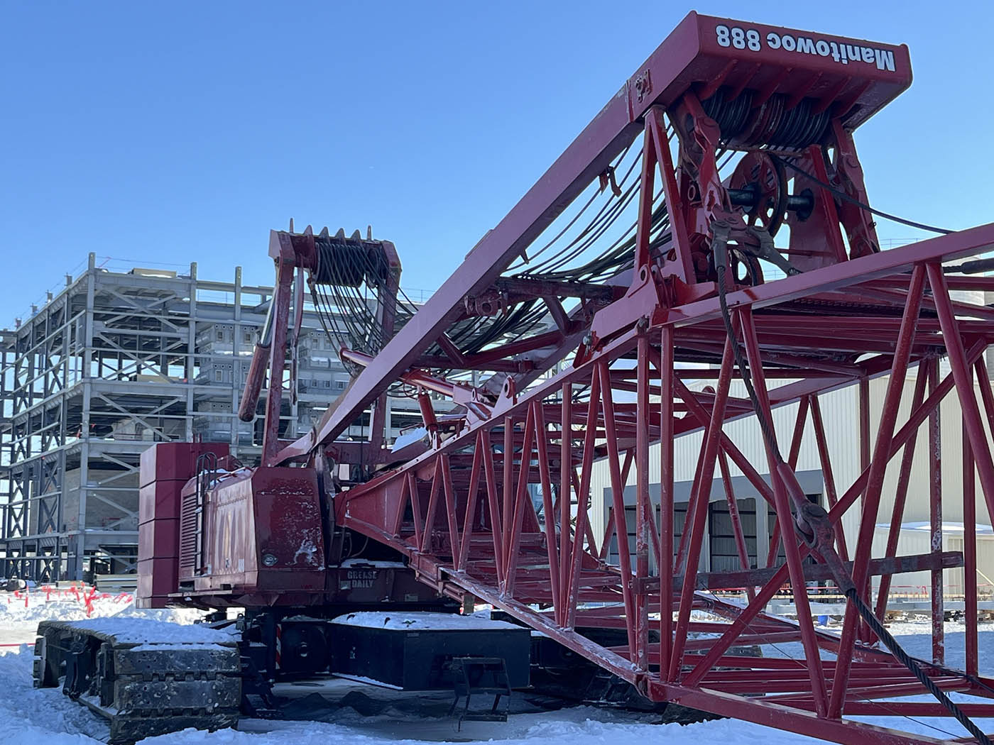 1996 Manitowoc 888 Series II Crane - Image 4