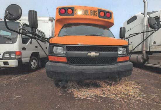 2012 Chevy Express Blue Bird 14 Passenger Bus - Image 2