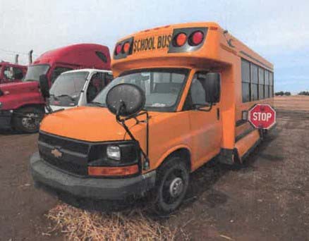 2012 Chevy Express Blue Bird 14 Passenger Bus - Image 3
