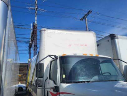 2020 International MV607 Box Truck - Image 2