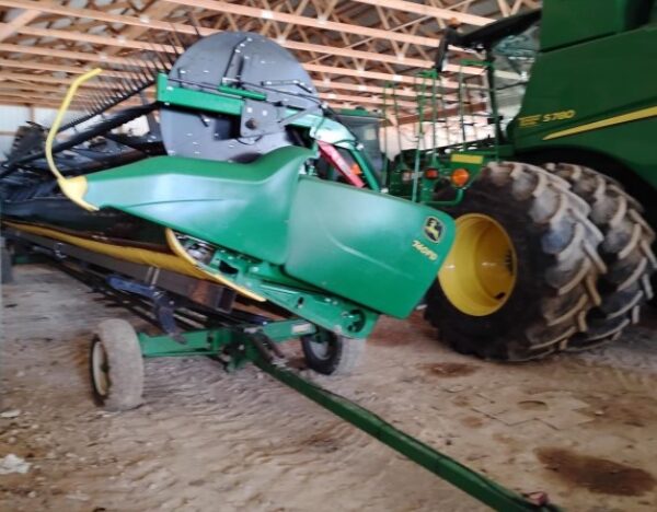 [Auction]: 2020 John Deere 740FD Header | Tennessee | damaged | CAG