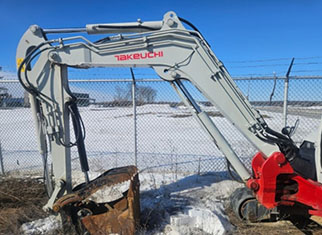 2022 Takeuchi TB370CR Excavator - Image 3