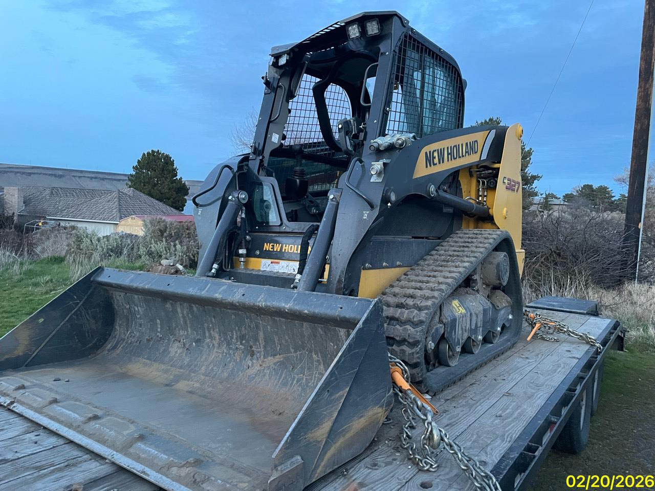 2024 New Holland C327 Compact Track Loader
