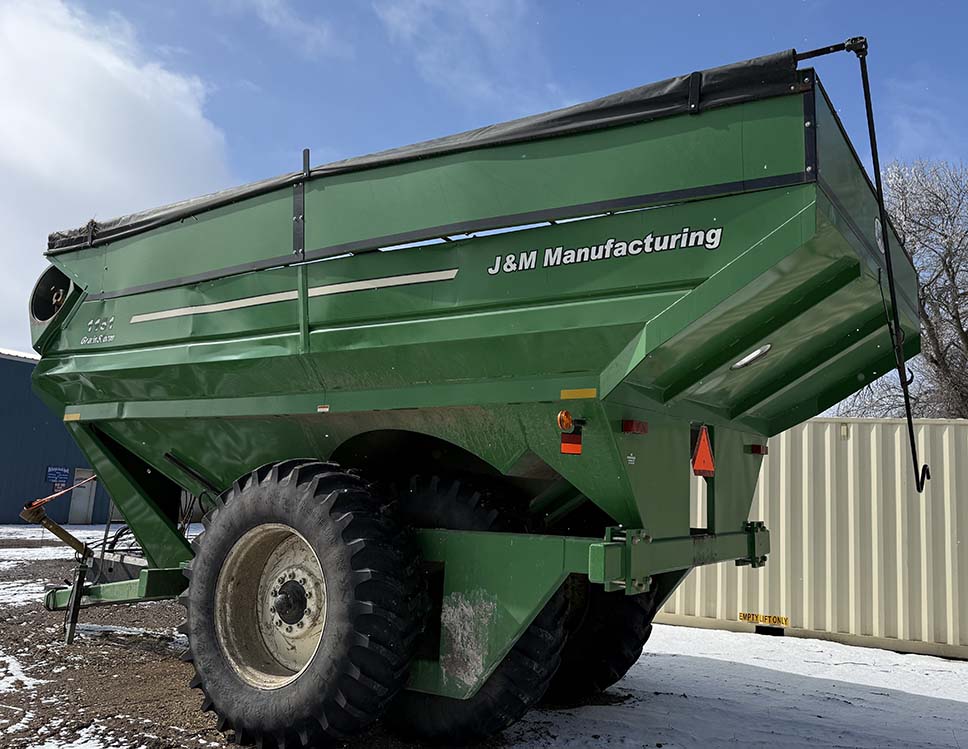 2011 J & M 1151-22D Grain Cart - Image 2