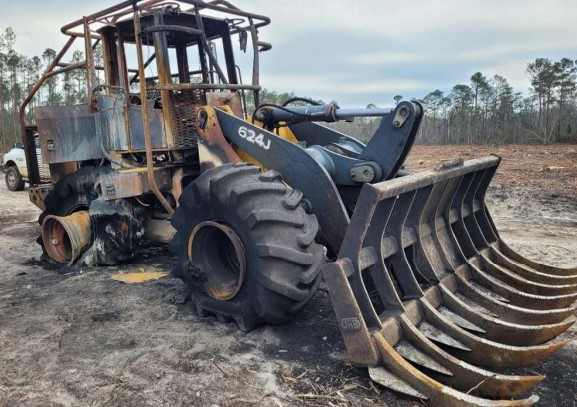 2007 John Deere 624J Wheel Loader - Image 4