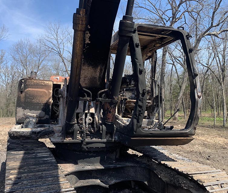 1995 Case 9020B Excavator - Image 2