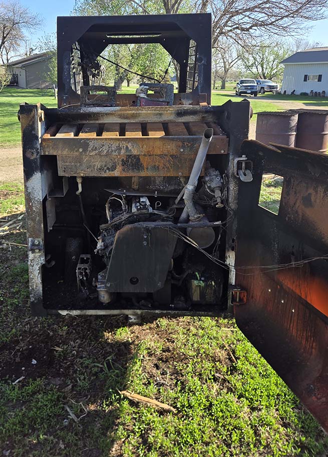 1999 Bobcat 553F Skid Steer - Image 4