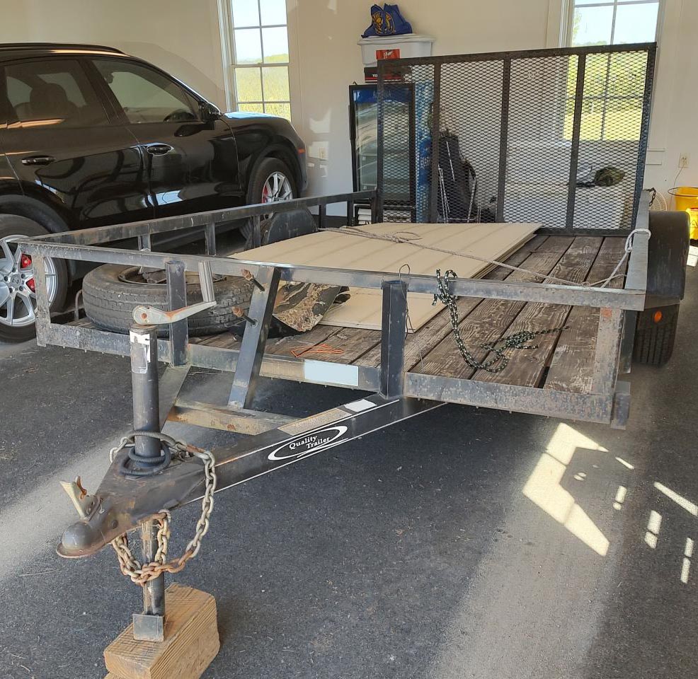 2013 Quality 12ft Landscape Trailer