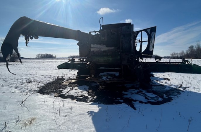 2016 John Deere s680 Combine