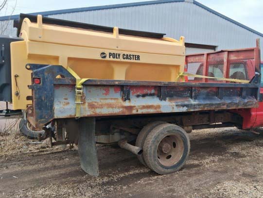 2020 Fisher Tempest 2.2 Poly Caster Salt Spreader - Image 2