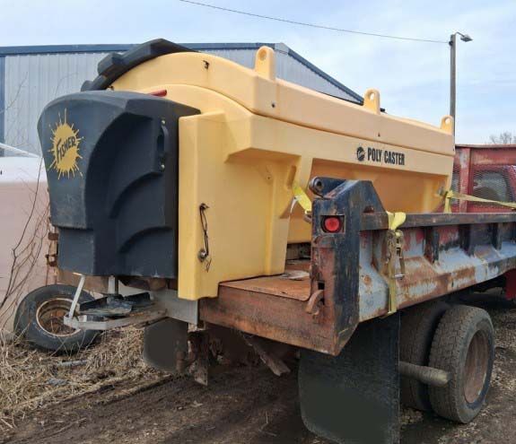 2020 Fisher Tempest 2.2 Poly Caster Salt Spreader