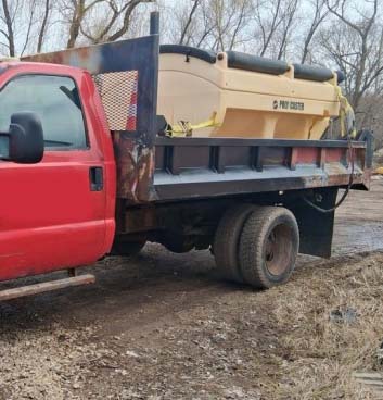 2020 Fisher Tempest 2.2 Poly Caster Salt Spreader - Image 3