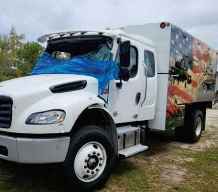2026 Freightliner M2 106 Plus 4 x 2 Ex Cab DSL ArborTech 1472 Chip Body