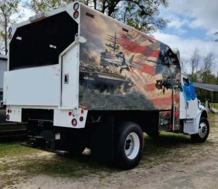 2026 Freightliner M2 106 Plus 4 x 2 Ex Cab DSL ArborTech 1472 Chip Body - Image 4