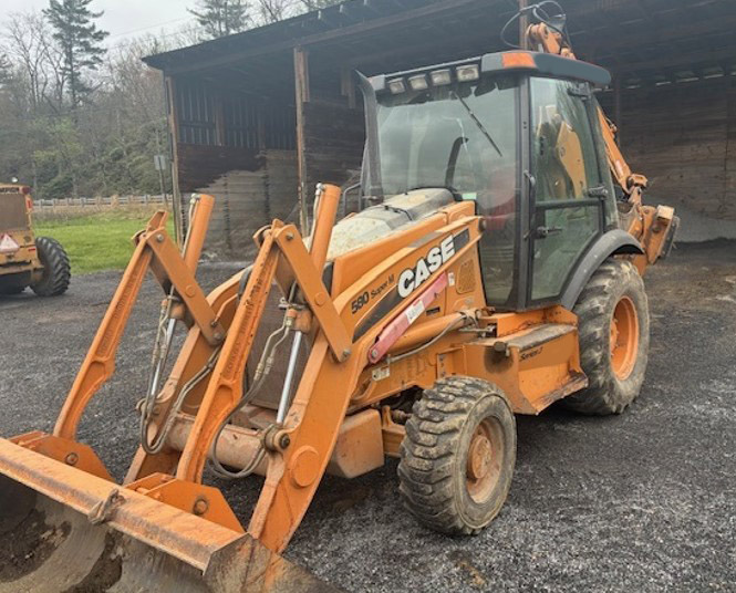 2009 CASE 580 Super M Backhoe