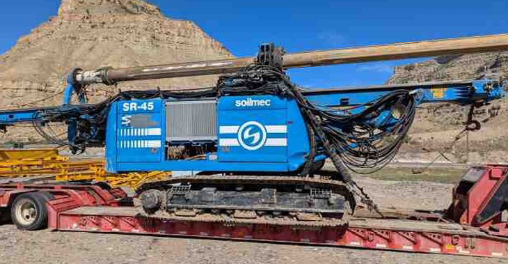 2015 Soilmec SR45 Hydraulic Drilling Rig