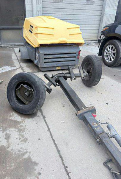 2017 Atlas Copco XAS185 Air Compressor