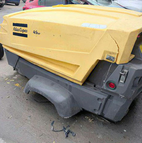 2017 Atlas Copco XAS185 Air Compressor - Image 2