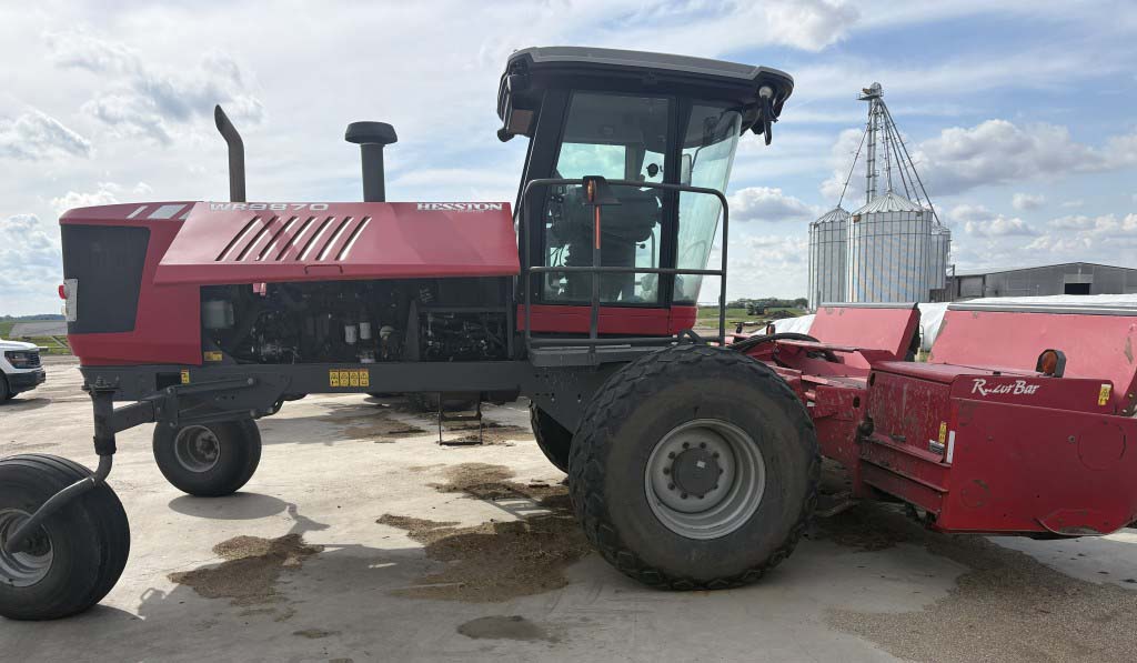 2017 Massey Ferguson WR9870 Swather (Unit 2) - Image 2