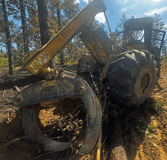 2019 Tigercat 620E Grapple Skidder - Image 3