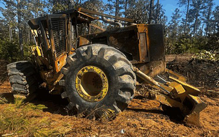 2019 Tigercat 620E Grapple Skidder - Image 5