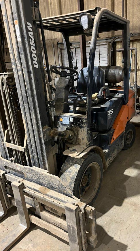 2021 Doosan G35 Forklift - Image 3