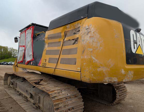 2013 Caterpillar 349EL Excavator - Image 2
