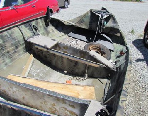 1976 Crestliner Boat and Trailer - Image 2